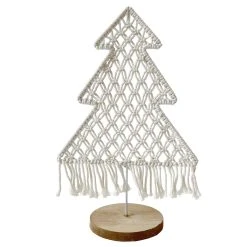 Best Sale 💯 15.75" Macramé Christmas Tree Decoration by Ashland® 💯