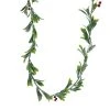 Promo ✔️ 5ft. Pre-Lit LED Red Berry Leaf Garland by Ashland® ✨ -Ashland Shop 10702493 1