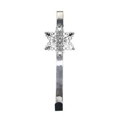 Promo 😀 15'' Silver Snowflake Wreath Hanger by Ashland® ⌛