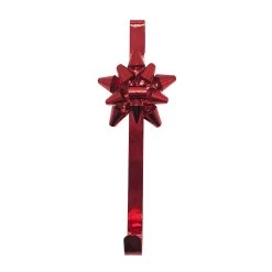 Hot Sale ✔️ 15'' Metallic Red Bow Wreath Hanger by Ashland® 🥰