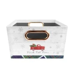 Promo ⭐ Large Tree Truck Christmas Gift Bin by Ashland® 💯 -Ashland Shop 10703266 4