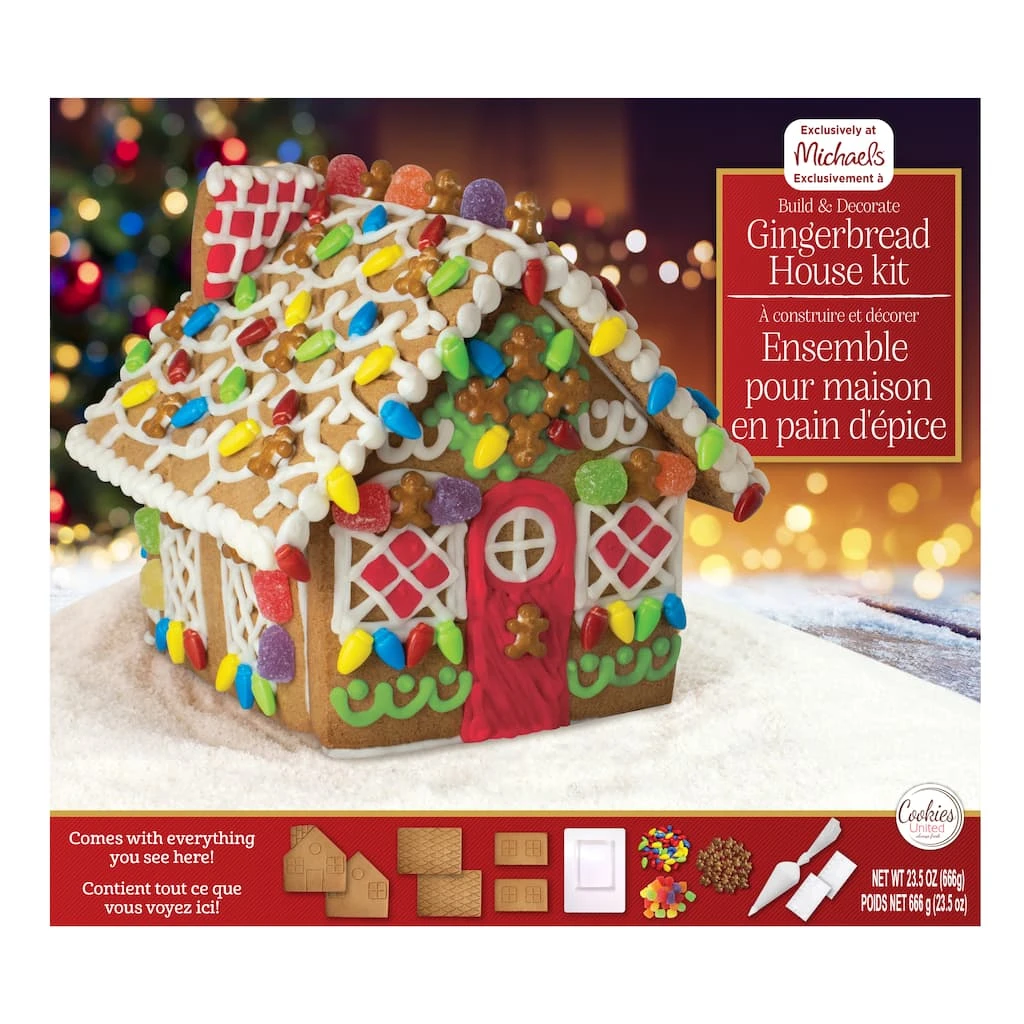 Hot Sale ❤️ Gingerbread House Kit by Michaels 👏 3 Hot Sale ❤️ Gingerbread House Kit by Michaels 👏
