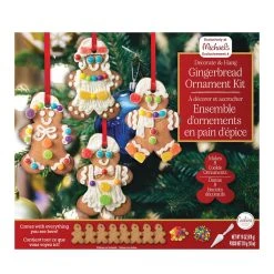 Cheap 🌟 Gingerbread Ornament Activity Kit by Michaels 🎁