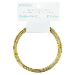 Wholesale ⌛ Gold Aluminum Decorative Wire by Ashland® 😀 -Ashland Shop 10998213 30