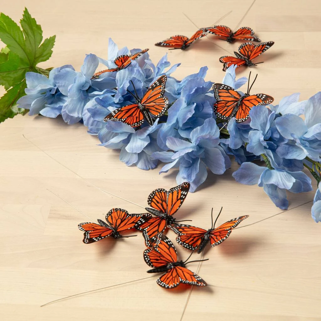 Outlet ⭐ 12 Packs: 10 ct. (120 total) Assorted 7.8" Monarch Butterflies by Ashland® 💯 7 Outlet ⭐ 12 Packs: 10 ct. (120 total) Assorted 7.8" Monarch Butterflies by Ashland® 💯 - Image 5