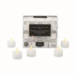 Budget ⌛ 12 Packs: 24 ct. (288 total) Flameless LED Tealights by Ashland® Basic Elements™ 👏