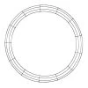 Brand new ⌛ 8 Pack: 24" Wire Wreath Frame by Ashland® ✔️ -Ashland Shop MP278394 1