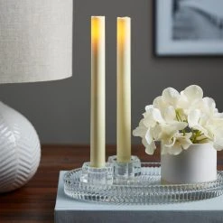 Discount ⌛ 8 Packs: 2ct. (16 total) 9" Cream Flameless LED Taper Candles by Ashland® 😉 -Ashland Shop MP287965 20