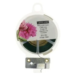 Best Sale ⌛ 12 Pack: 26 Gauge Green Floral Wire with Cutter by Ashland® 🛒