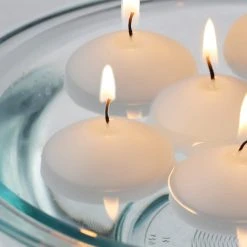 Hot Sale 👍 12 Packs: 40 ct. (240 total) Basic Elements™ White Floating Candles Value Pack by Ashland® ✔️ -Ashland Shop MP317961 7