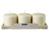 Budget 🧨 12 Packs: 2 ct. (36 total) Basic Elements™ Ivory Pillar Candles by Ashland® 🎉 -Ashland Shop MP318239 1