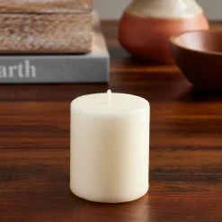 Deals ⭐ 24 Pack: 2" x 2.3" Vanilla Pillar Candle by Ashland® 🛒 -Ashland Shop MP338016 20