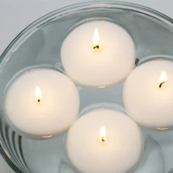 Discount 🧨 12 Packs: 4 ct. (48 total) Basic Elements™ White Floating Candles by Ashland® ❤️ -Ashland Shop MP360224 3