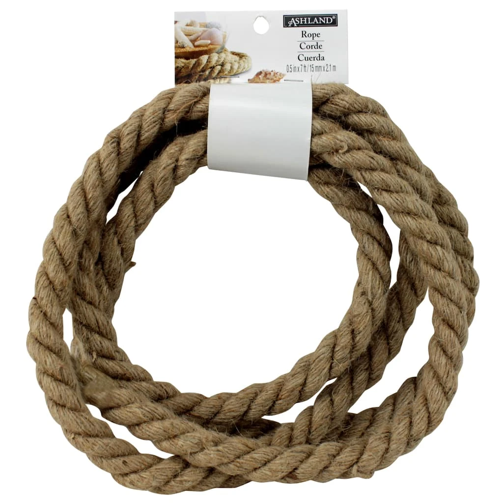 Best reviews of 😉 12 Pack: 7ft. Natural Jute Rope by Ashland™ 🤩 3 Best reviews of 😉 12 Pack: 7ft. Natural Jute Rope by Ashland™ 🤩
