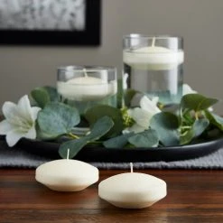 Discount 🧨 12 Packs: 4 ct. (48 total) Basic Elements™ Ivory Floating Candles by Ashland® 🎁 -Ashland Shop MP363779 20