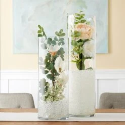 Budget 🎁 12 Pack: 18" Cylinder Glass Vase by Ashland® 🥰 -Ashland Shop MP445154 20