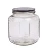 New 👏 12 Pack: 6.75" Glass Square Cracker Jar by Ashland® ❤️ -Ashland Shop MP466526 1