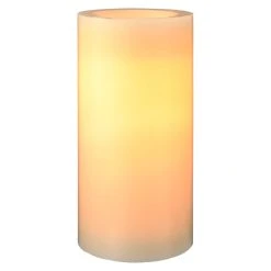 Hot Sale ✨ 8 Pack: 4" x 8" Cream Real Wax Flameless LED Candle by Ashland® ✨ -Ashland Shop MP470061 32
