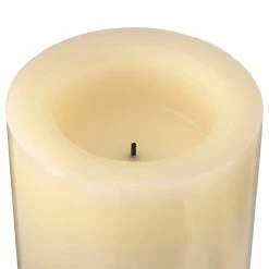 Hot Sale ✨ 8 Pack: 4" x 8" Cream Real Wax Flameless LED Candle by Ashland® ✨ -Ashland Shop MP470061 33
