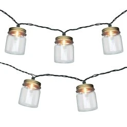 New 👍 8 Pack: 10ct. Mason Jar String Lights by Ashland™ 🔥