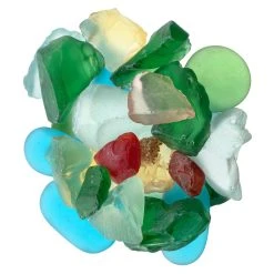 Promo ✔️ 8 Pack: Mixed Aqua Sea Glass Gems By Ashland® 🤩