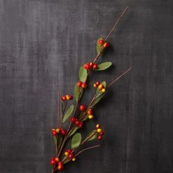 Deals 🛒 12 Pack: Orange & Yellow Berry Branch Stem by Ashland® ⭐ -Ashland Shop MP626487 22