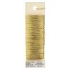 Coupon ✨ 12 Pack: 22 Gauge Gold Aluminum Florist Wire by Ashland® 👍