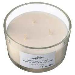Budget ❤️ 8 Pack: Vanilla Bean & Tonka 3-Wick Jar Candle by Ashland® ❤️ -Ashland Shop MP638409 31
