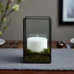 Discount ❤️ 6 Pack: 6.5" Square Glass Candle Terrarium by Ashland® ⭐ -Ashland Shop MP672578 20